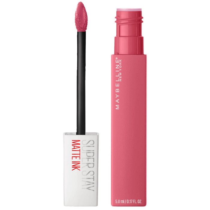 -Maybelline New York Super Stay Matte Ink Liquid Lipstick - 175 Ringleader -pink, Buy online in Egypt,3600531605674