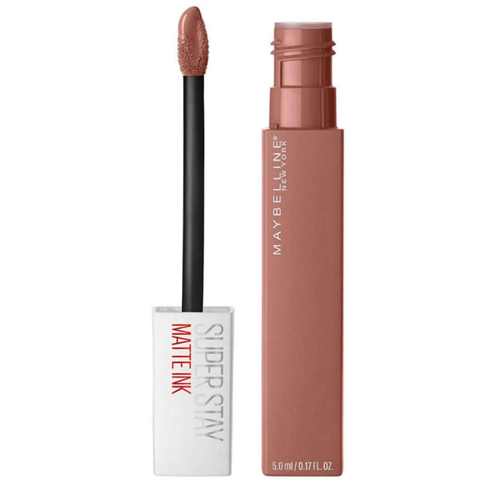 -Maybelline New York Super Stay Matte Ink Liquid Lipstick - 65 Seductress - nude, Buy online in Egypt ,3600531469498