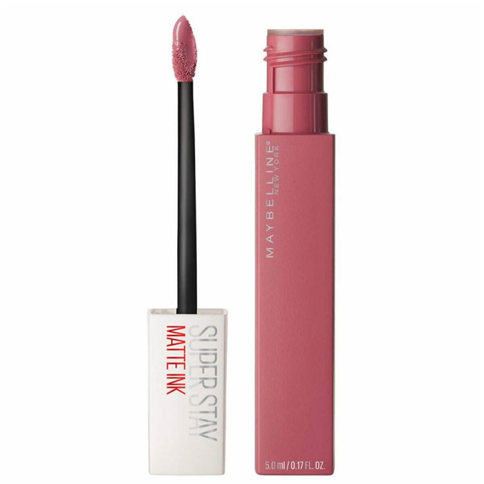 -Maybelline New York Superstay Matte Ink Liquid Lipstick - 15 Lover - pink, Buy online in Egypt,3600531411107