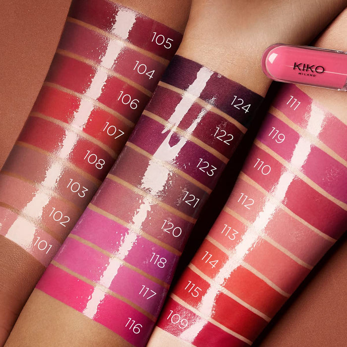 Kiko Milano  Unlimited Double Touch 107 Cherry Red